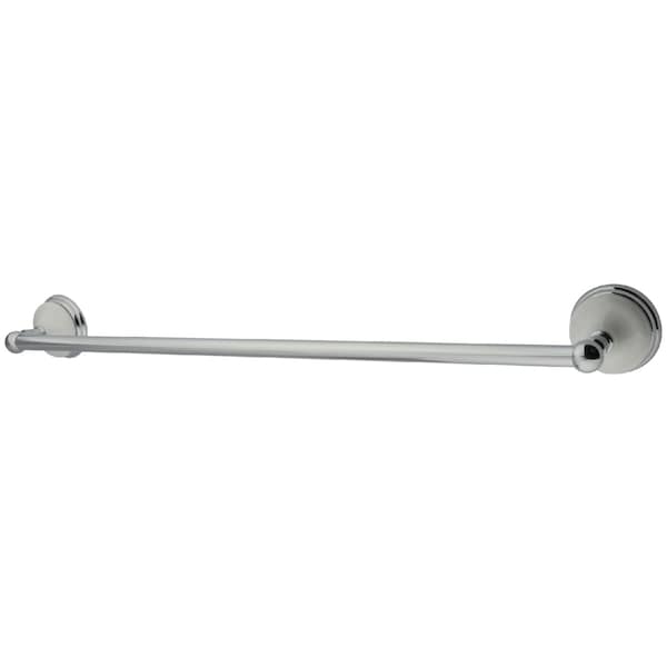 Victorian 24" Towel Bar, Polished Chrome